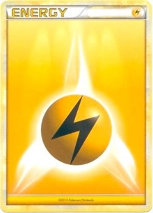 Lightning Energy 2010 Unnumbered HGSS Style Non Holo