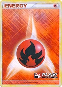 Fire Energy 2010 Play Pokémon