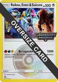 Raikou Entei and Suicune