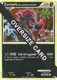 Zoroark and Legendary Pokémon (World of Illusions Promo)