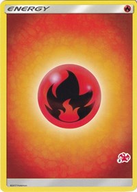 Fire Energy 2 Charizard Stamped