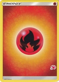 Fire Energy 3 Charizard Stamped