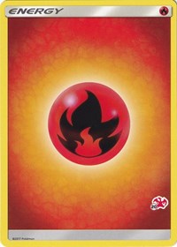 Fire Energy 20 Charizard Stamped