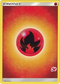 Fire Energy 22 Charizard Stamped