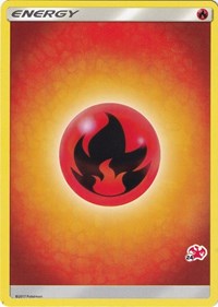 Fire Energy 24 Charizard Stamped