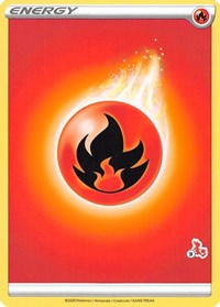 Fire Energy 9 Cinderace Stamped