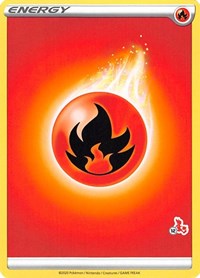 Fire Energy 12 Cinderace Stamped