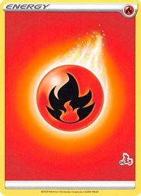 Fire Energy 26 Cinderace Stamped