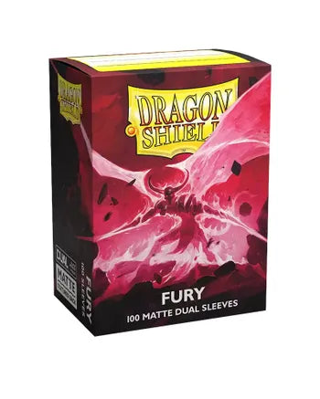 Standard Dragon Shield Dual Matte Sleeves – Fury (100ct)