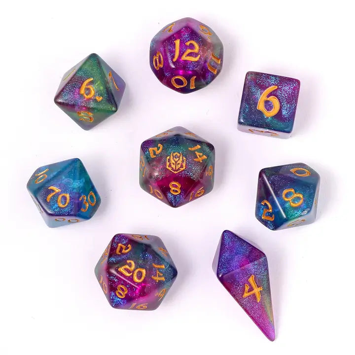 Siren’s Melody – Wyrmforged Dice Set