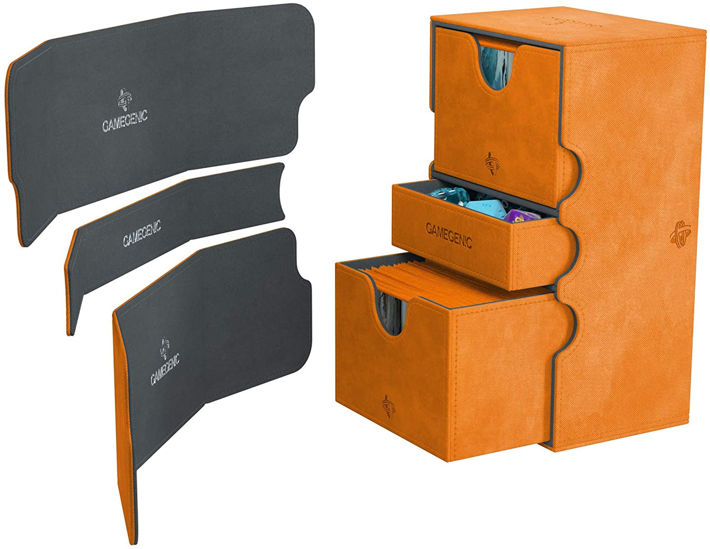 Gamegenic Stronghold 200+ XL Deck Box - Orange