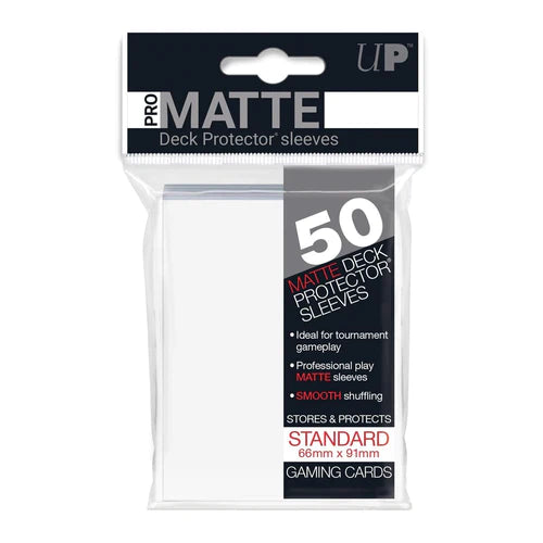 Standard Ultra PRO Pro-Matte Sleeves - Clear (50ct)