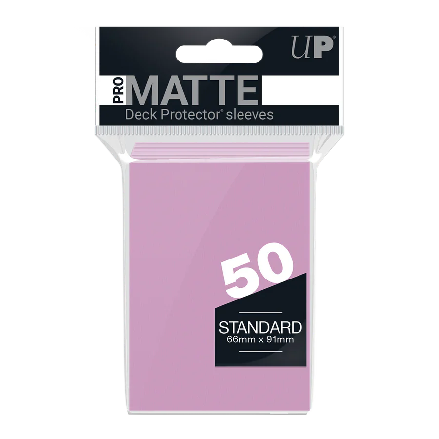 Standard Ultra PRO Pro-Matte Sleeves - Pink (50ct)