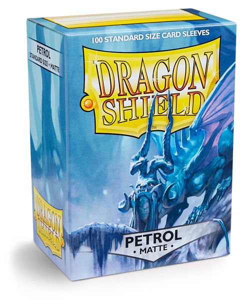 Standard Dragon Shield Matte Sleeves – Petrol (100ct)