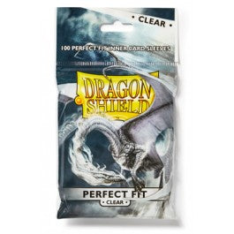 Standard Dragon Shield Perfect Fit Top Load Sleeves – Clear (100ct)