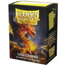 Standard Dragon Shield Dual Matte Sleeves – Lightning (100ct)