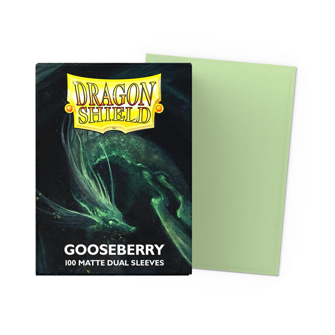 Standard Dragon Shield Dual Matte Sleeves – Gooseberry (100ct)