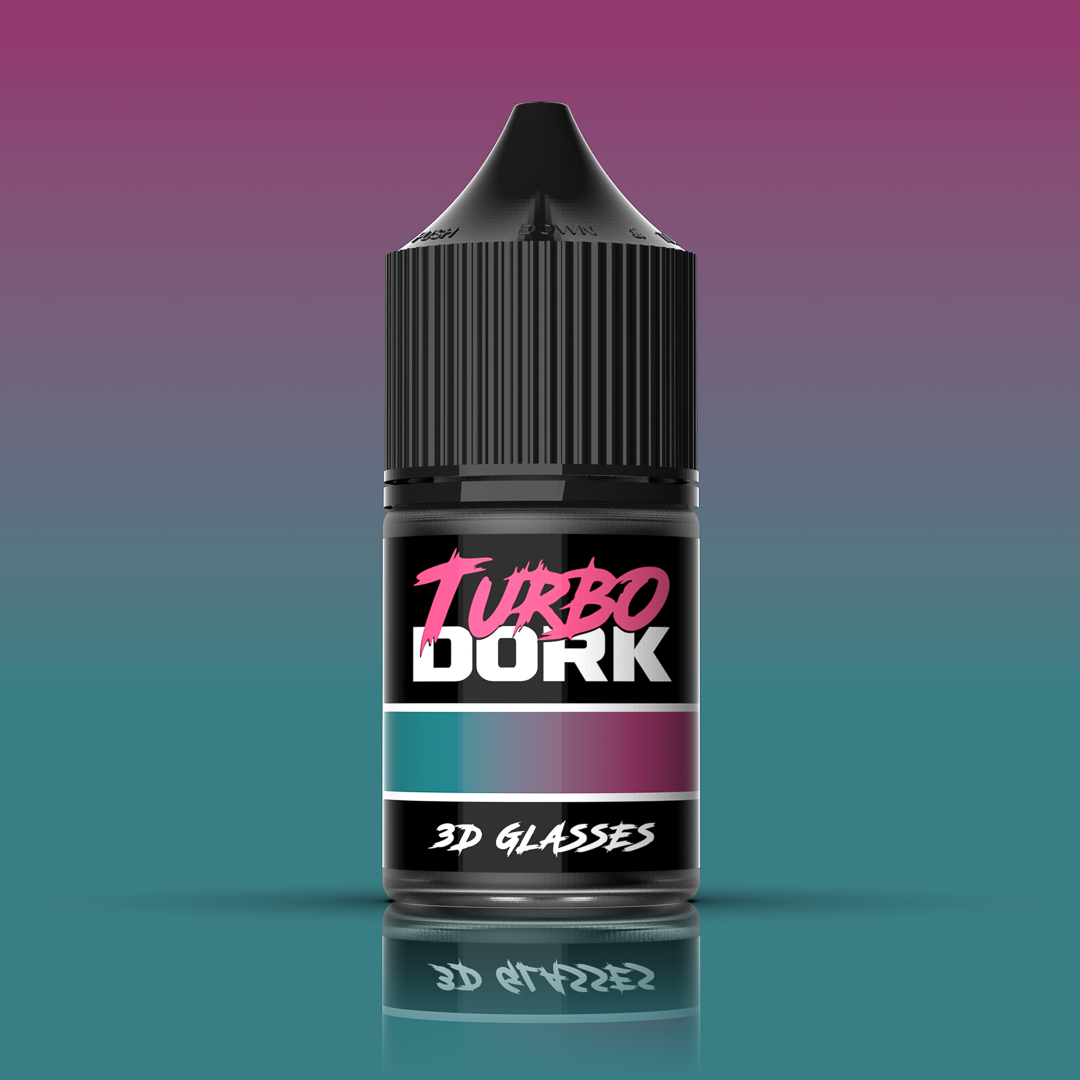 Turbo Dork TurboShift Acrylic Paint - 3D Glasses