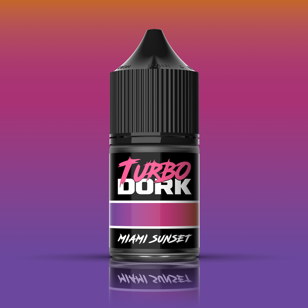 Turbo Dork TurboShift Acrylic Paint - Miami Sunset