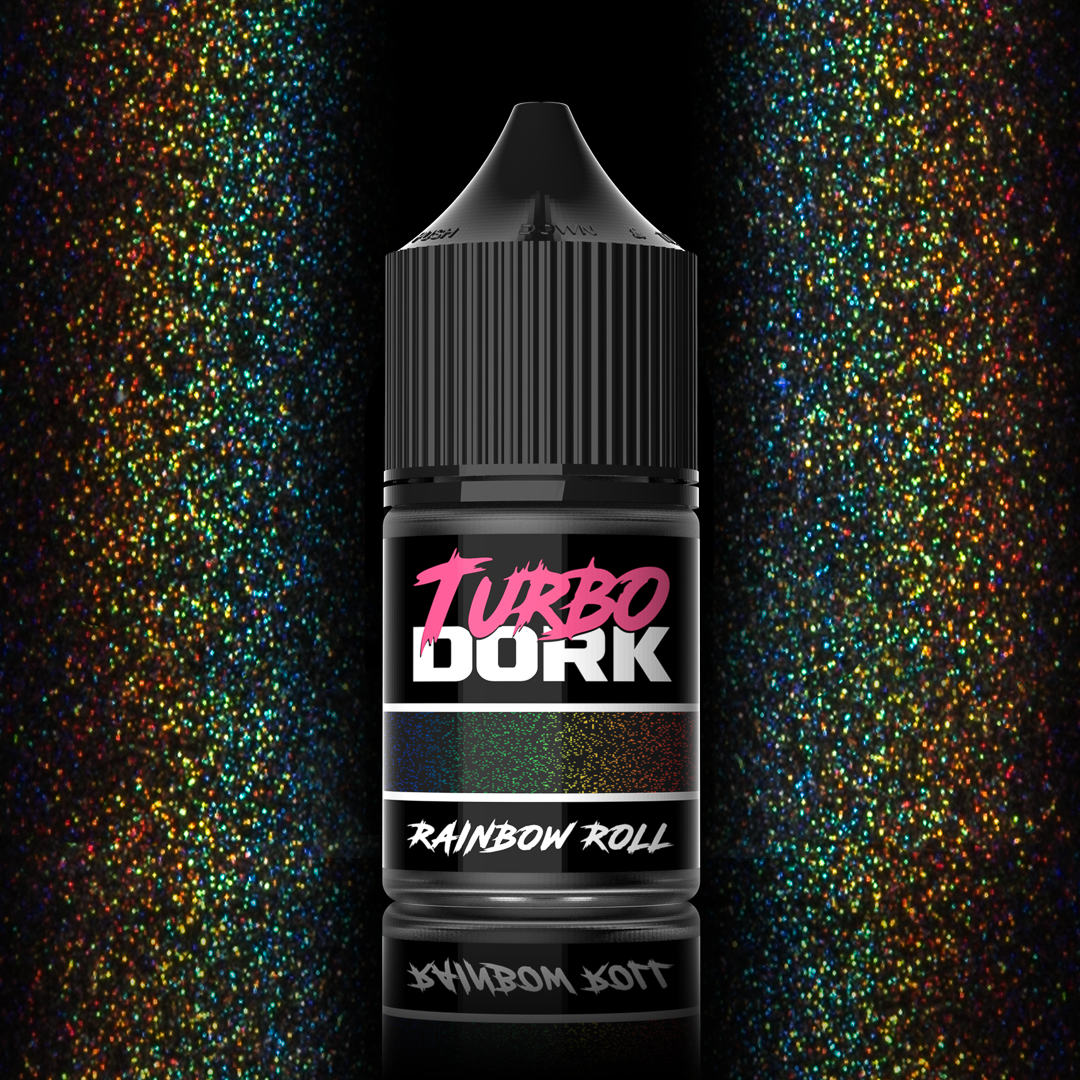 Turbo Dork TurboShift Acrylic Paint - Rainbow Roll