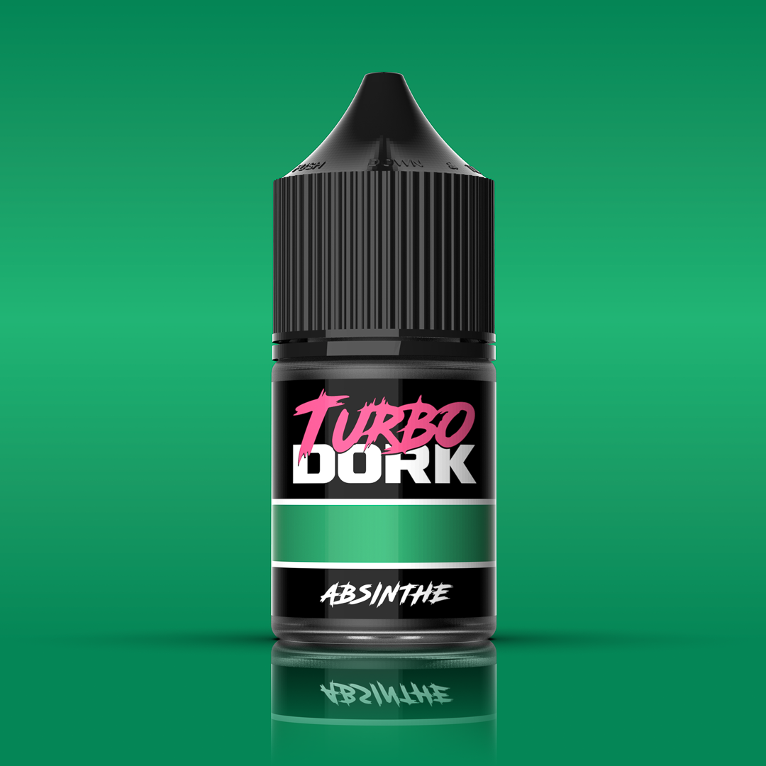 Turbo Dork Metallic Acrylic Paint - Absinthe