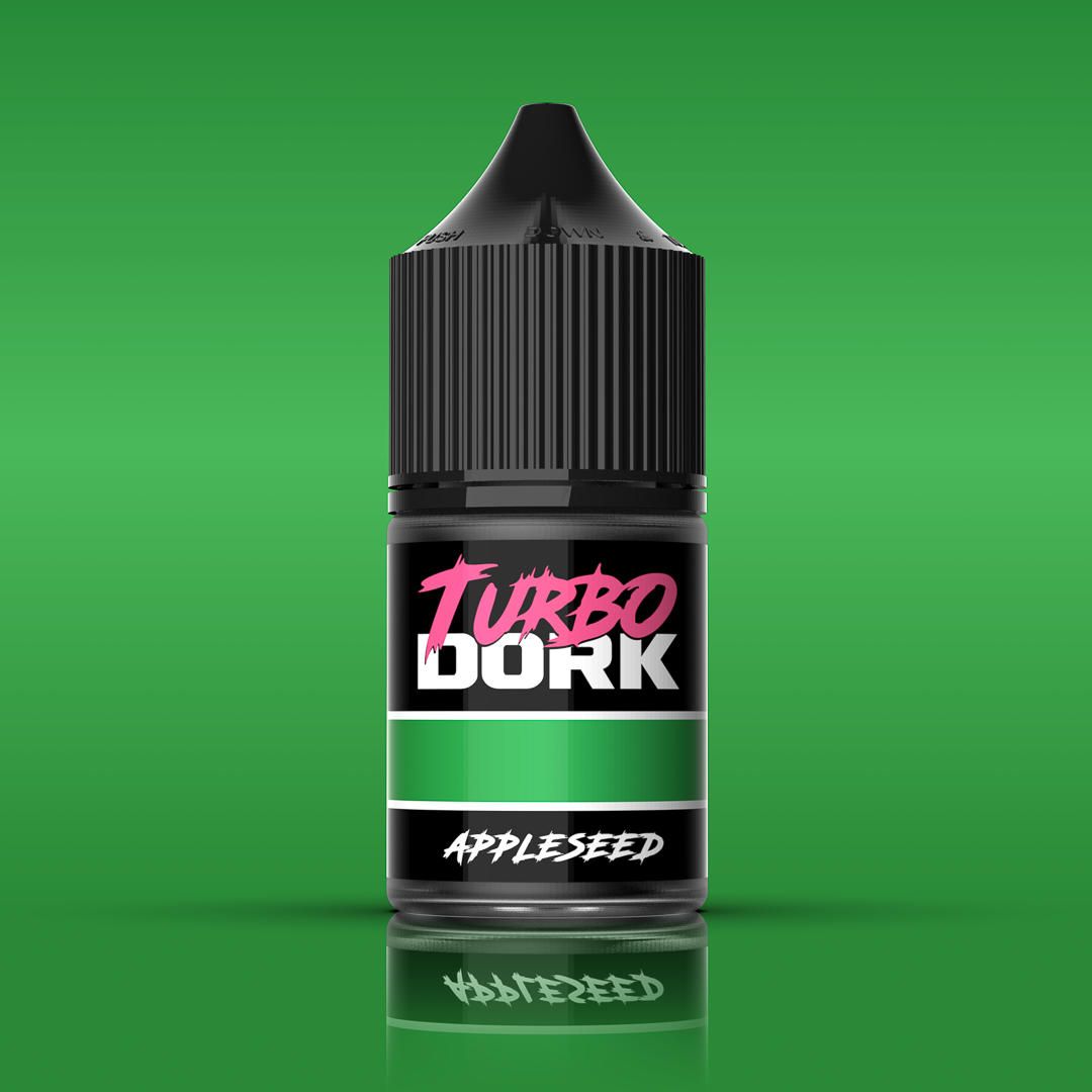 Turbo Dork Metallic Acrylic Paint - Apple Seed