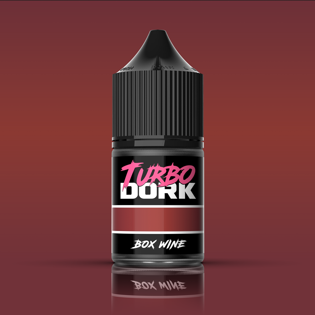 Turbo Dork Metallic Acrylic Paint - Box Wine