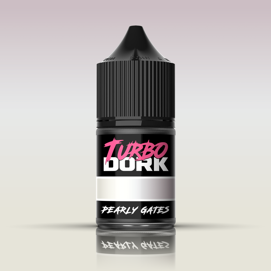 Turbo Dork Metallic Acrylic Paint - Pearly Gates