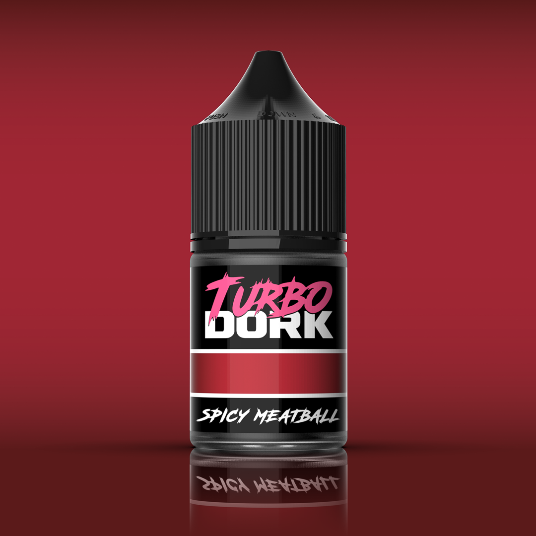 Turbo Dork Metallic Acrylic Paint - Spicy Meatball