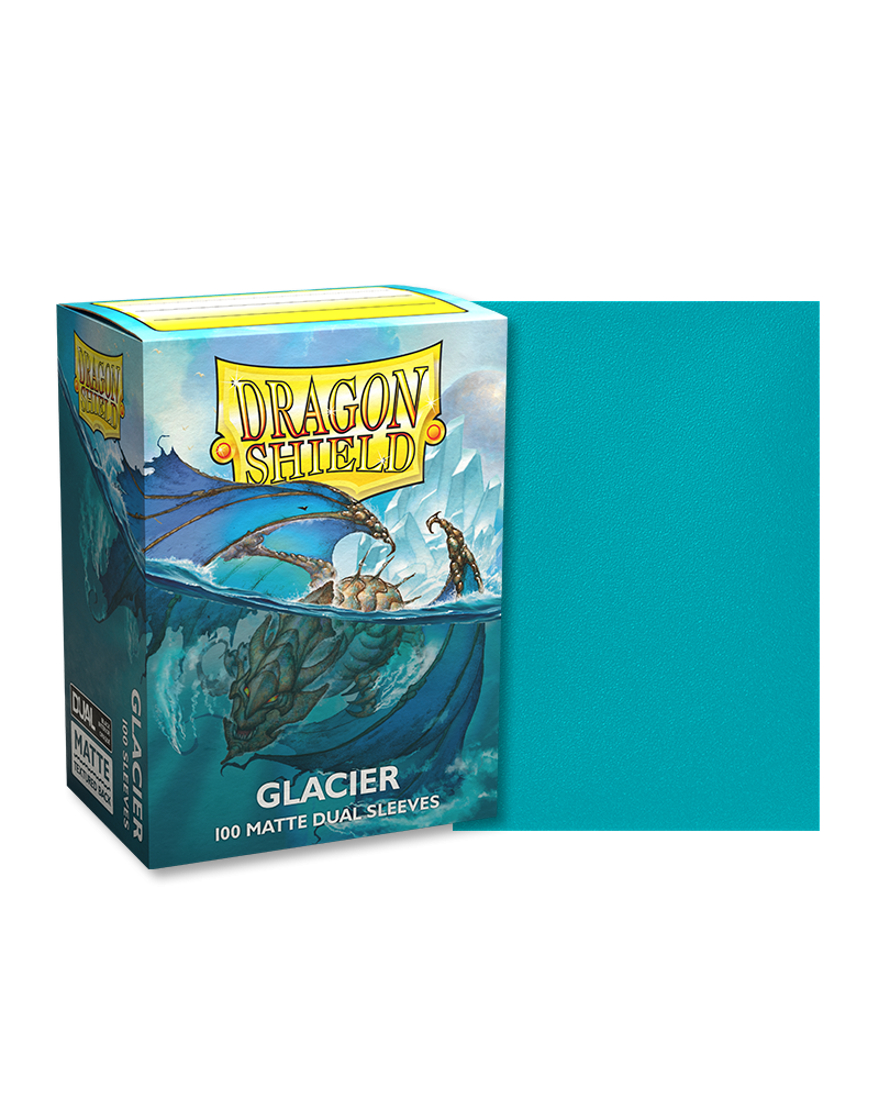 Standard Dragon Shield Dual Matte Sleeves – Glacier (100ct)