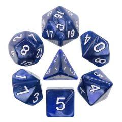 Blue Pearl Dice Set