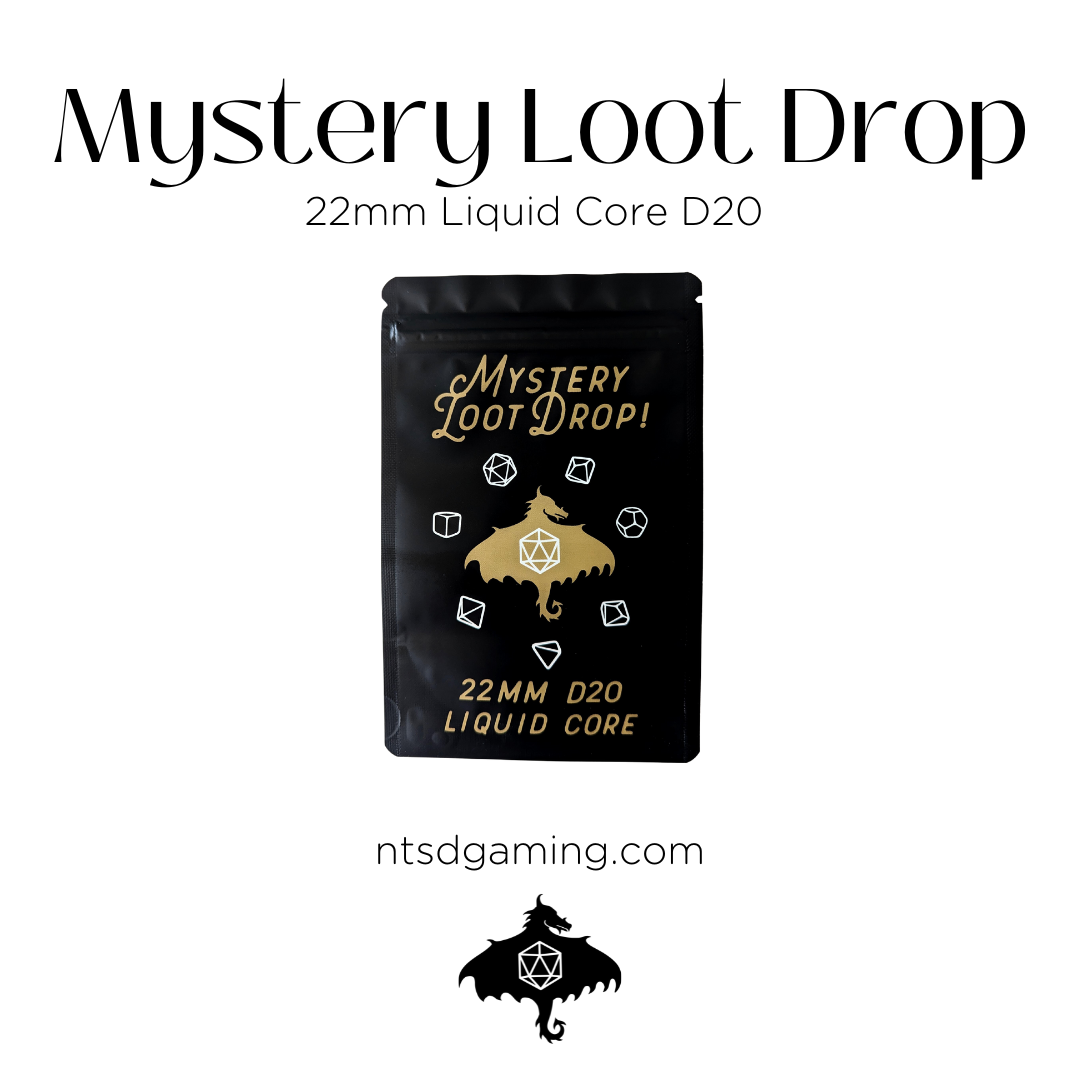 Mystery Loot Drop – 22mm Liquid Core D20