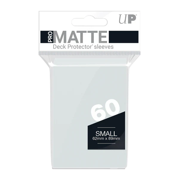 Small Ultra PRO Pro-Matte Sleeves - Clear (60ct)