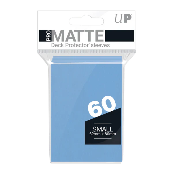 Small Ultra PRO Pro-Matte Sleeves - Light Blue (60ct)