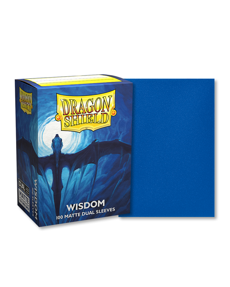 Standard Dragon Shield Dual Matte Sleeves – Wisdom (100ct)