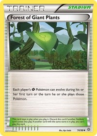 Forest of Giant Plants (74/98) [XY - Ancient Origins]