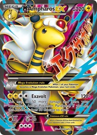 M Ampharos EX (88 Full Art) (88/98) [XY - Ancient Origins]