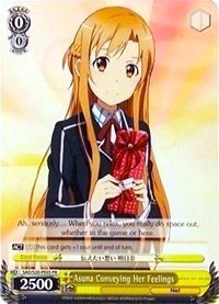 Asuna Conveying Her Feelings [Sword Art Online]