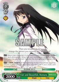 Fair and Beautiful, Homura (SR) [Puella Magi Madoka Magica]
