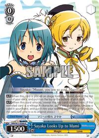Sayaka Looks Up to Mami [Puella Magi Madoka Magica]