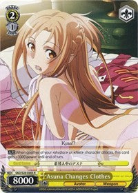 Asuna Changes Clothes [Sword Art Online]