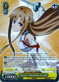 Asuna's Commanding Strength [Sword Art Online]