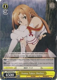 Asuna Takes Shelter [Sword Art Online]