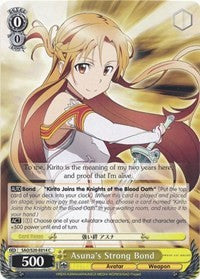 Asuna's Strong Bond [Sword Art Online]