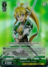 Sylph Girl, Leafa (SR) [Sword Art Online]