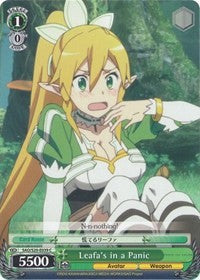 Leafa's in a Panic [Sword Art Online]