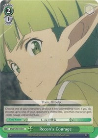 Recon's Courage [Sword Art Online]