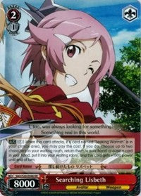 Searching Lisbeth [Sword Art Online]