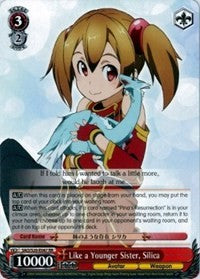 Like a Younger Sister, Silica [Sword Art Online]