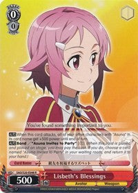 Lisbeth's Blessings [Sword Art Online]